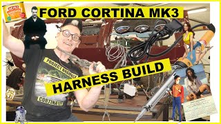 Classic Car Restoration - Ford Cortina Mk3 - Dash wiring harness build
