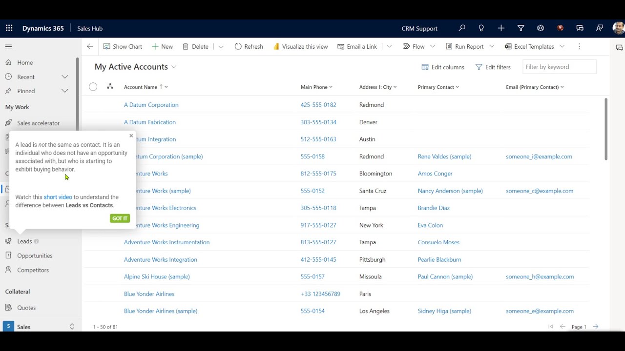 Eliminate Leads vs Contacts Confusion for Dynamics 365 CE (CRM) Users - VisualSP