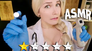 АСМР Ужасный общий осмотр 💉⭐ ASMR Worst Reviewed Medical Exam 💊😱 [RP]