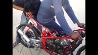 Setting Ninja TuneUp 155cc Drag Bike Indonesia