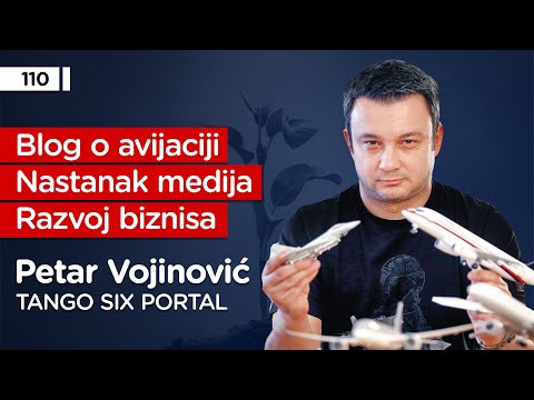 Petar Vojinović, medijski preduzetnik, vazduhoplovni portal Tango Six - Pojačalo podcast EP 110