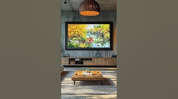 💐Hương dắc mây trời #tdartdecor #tranhsondau #tranhphongthuy #tranhphongcanh #tranhdecor