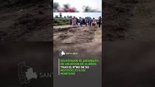 Investigan El 4Sesin4To De Un Joven De 22 Años Tras El Robo De Su Motocicleta En Montero