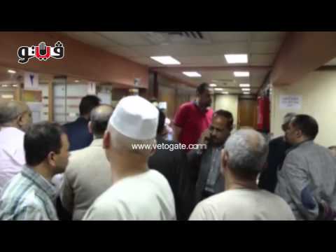 مشاجرة بين مرشحين ب غرفة الجيزة على ناخب