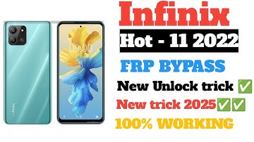 Infinix Hot 11 2022 FRP Bypass | New Trick 2025 | Infinix X675 Google Account Bypass Without Pc