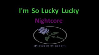 Nightcore - I'm So Lucky Lucky (pop nightcore kawaii lyric video)