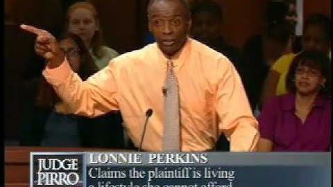 She sues the addict who came between her and her mother on Judge Pirro