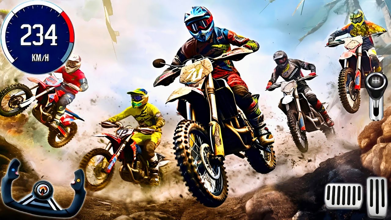Uphill Offroad Motocross Dirt Bike Stunt Racing - Mx vs ATV Legends Simulator 3D: PC Gameplay #11