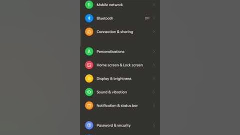 Connect smart tv Android mobile, realme phone