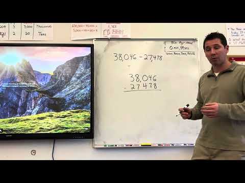 Lesson 4.20 - Subtraction using the standard algorithm