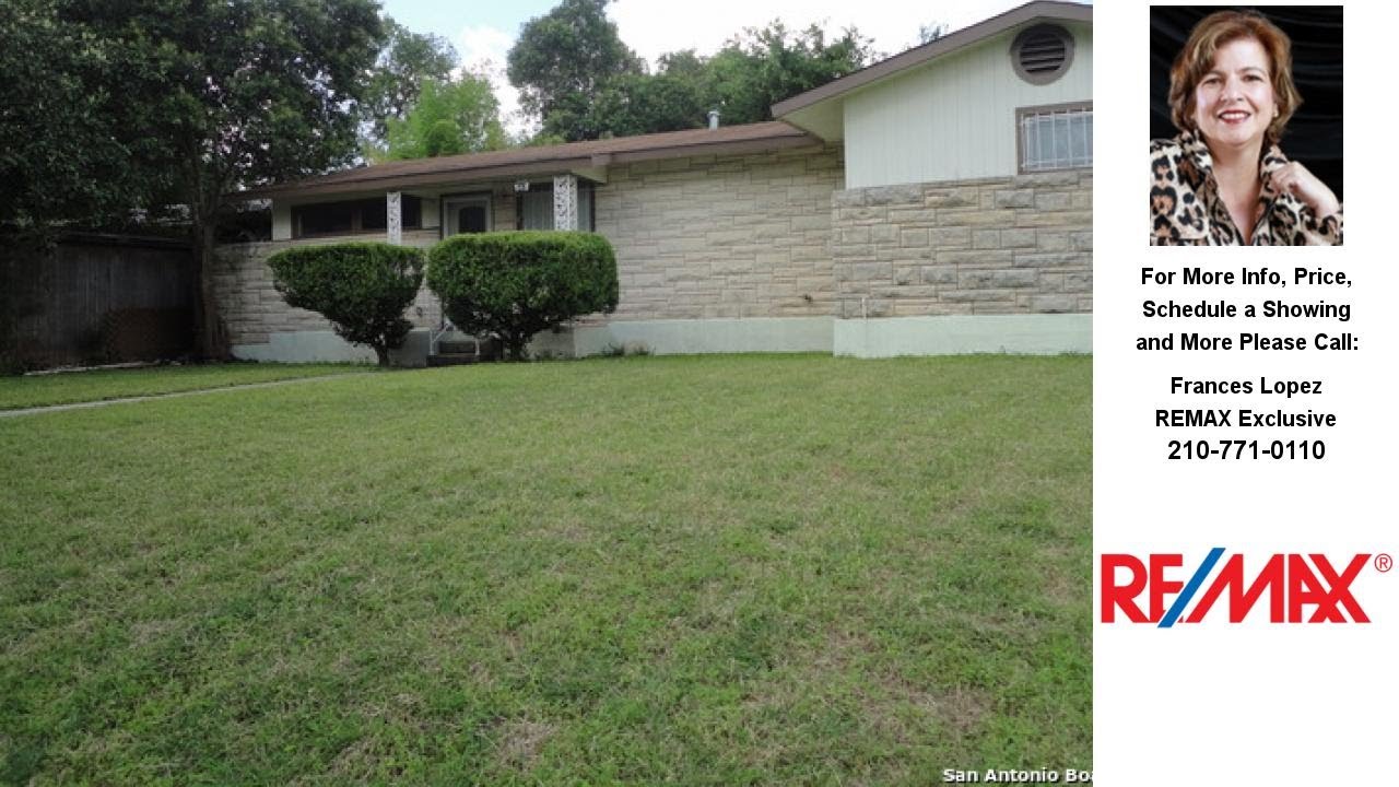 562 WAYSIDE DR, San Antonio, TX Presented by Frances Lopez. YouTube