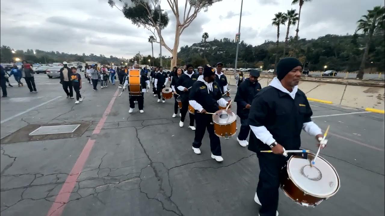 2023 Turkey Tussle Pasadena John Muir High School vs Pasadena High School Football Drum Line