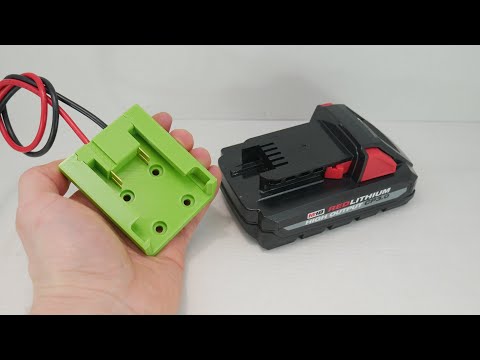 Milwaukee Battery Adapter Jumper Cables