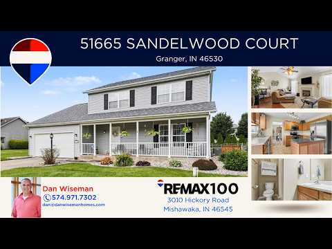 51665 Sandelwood Court, Granger, IN home video tour
