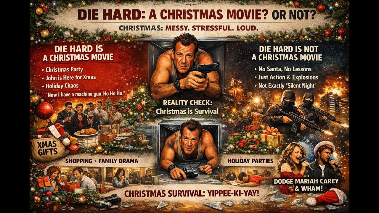 DIE HARD: A CHRISTMAS MOVIE, A NON-CHRISTMAS MOVIE, AND A COLLECTIVE NERVOUS BREAKDOWN