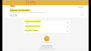 Customer Journey Basics: Understand the Connected Customer, Get Started with Customer Journeys- Quiz