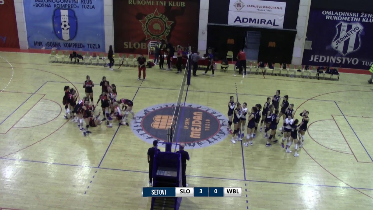 Prvenstvo BiH: III kolo OK Sloboda vs UOK Wolleyball BL