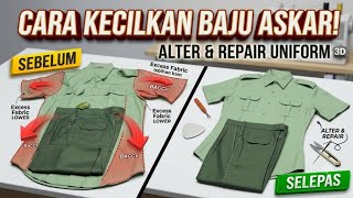 Full How to Resize Army Uniform | Alter & Repair Army Uniform Update