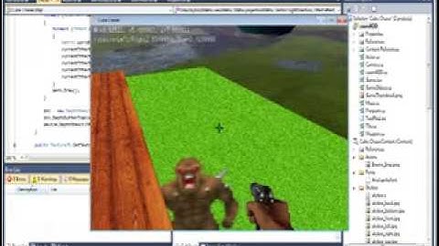 First Video - my C# XNA FPS / Platformer engine