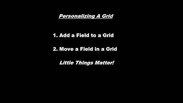 Five Good Minutes in Dynamics AX - Add a Field, Move a Field and Stephen Curry