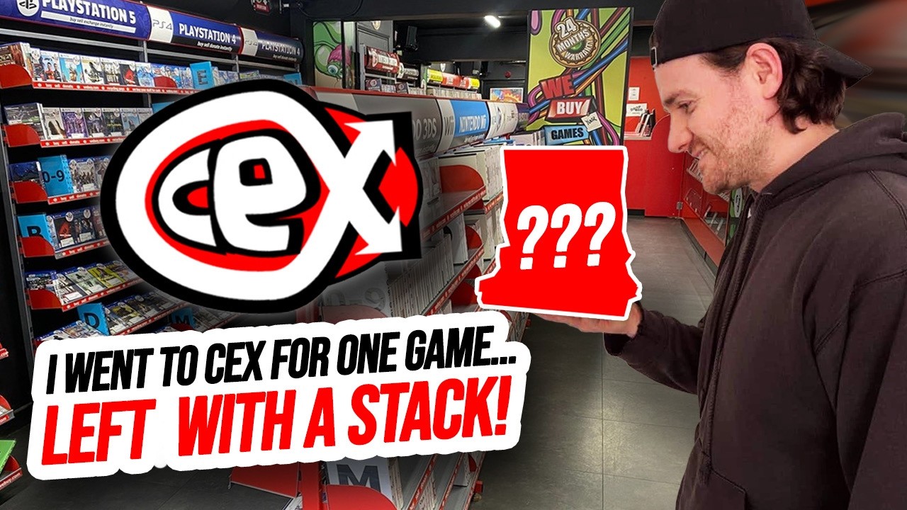 I Went to CeX for ONE Game… Left With a STACK - YouTube