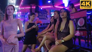 [4K] Pattaya Soi Buakhao, LK Metro, Diana, Myth Night, Made in Thailand | March 2024