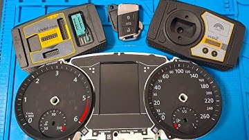 CLUSTER REPLACEMENT - PASSAT B8 2017 - LOCKED CLUSTER - VVDI 2 & VVDI PROG