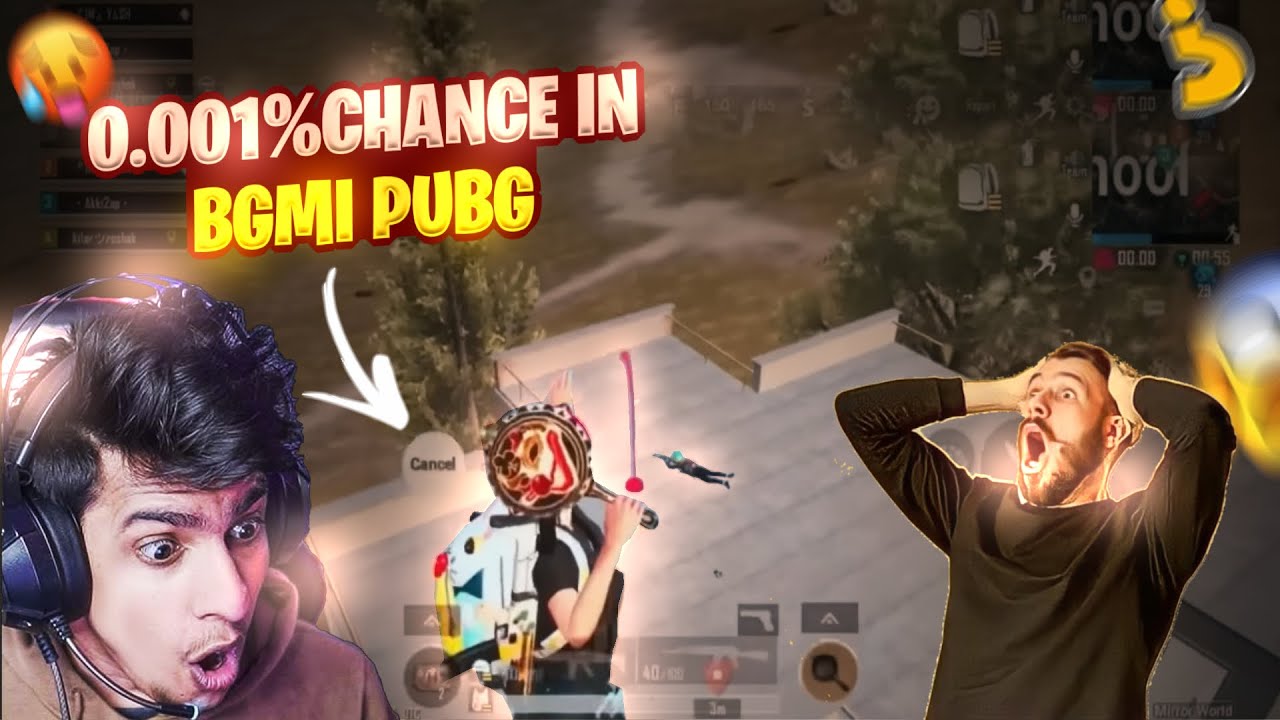 😱 0.0001% Chance Most Rarest & Epic Moments in PUBG Mobile- Best Moments in PUBG Mobile
