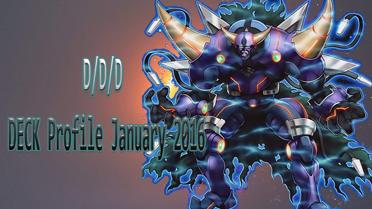 deck profile DDD performapal January Enero 2016 Decklist Yu Gi Oh - YouTube