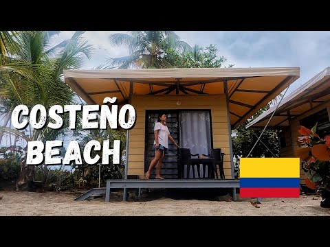 Costeño Beach | Tayrona Tented Lodge Room Tour | Colombia | Ep. 192