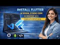 How to Install Flutter in Visual Studio Code on Windows 10/11 | Complete setup 2026