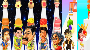 SANDWICH RUNNER vs PANCAKE RUN vs ICE CREAM RUNNER Triple Satisfying 999 Mobile Games New Apk Update