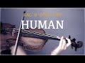 Rag 'n' Bone Man - Human for violin and piano (COVER)
