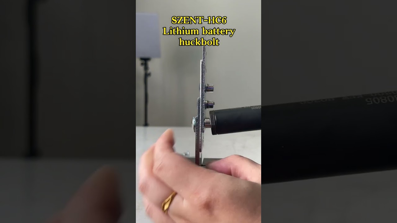 SZENT-HC6 Lithium battery high strength rivet tool for riveting  huckbolt rivet