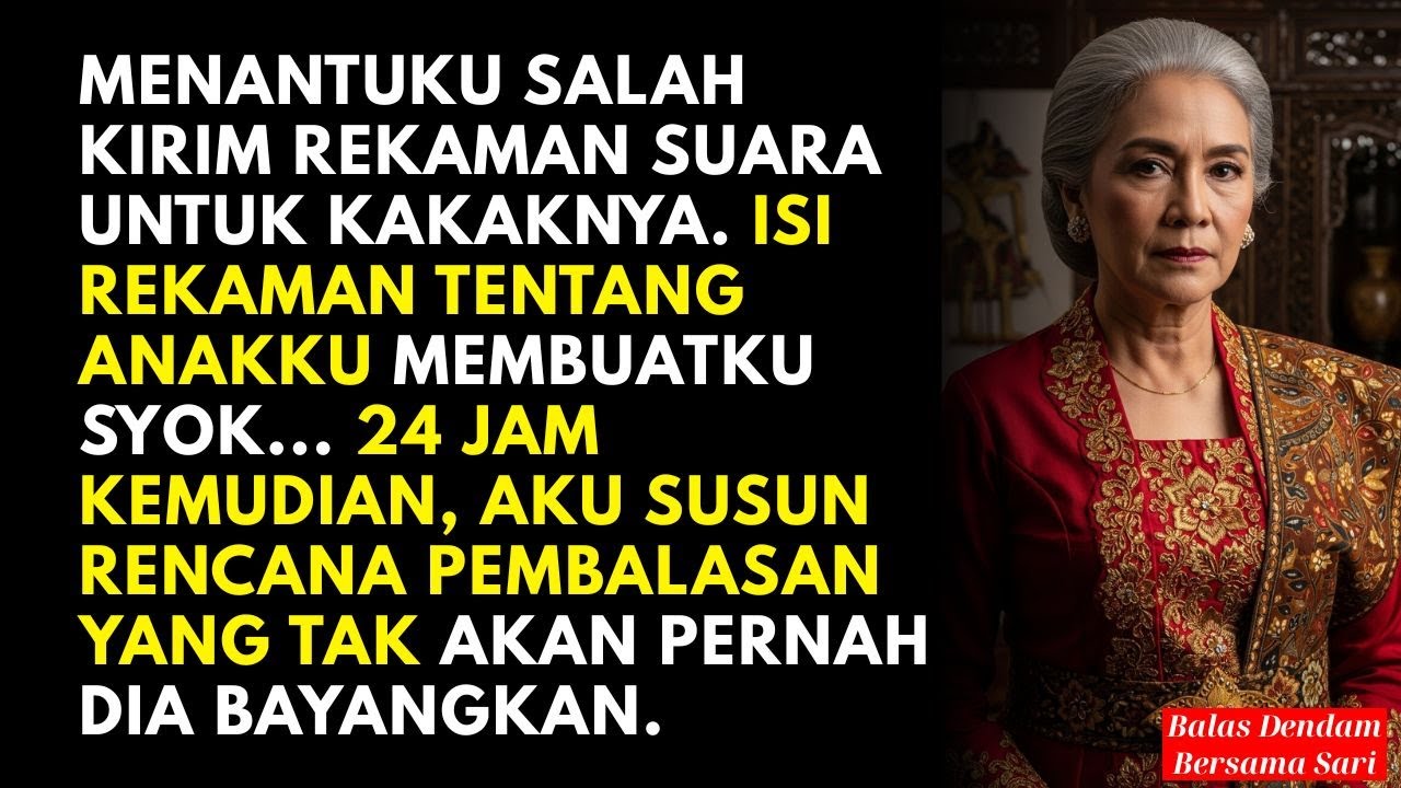 Salah Kirim Rekaman Suara, Menantuku Hancurkan Hati Anakku dan Aku Balas Dendam