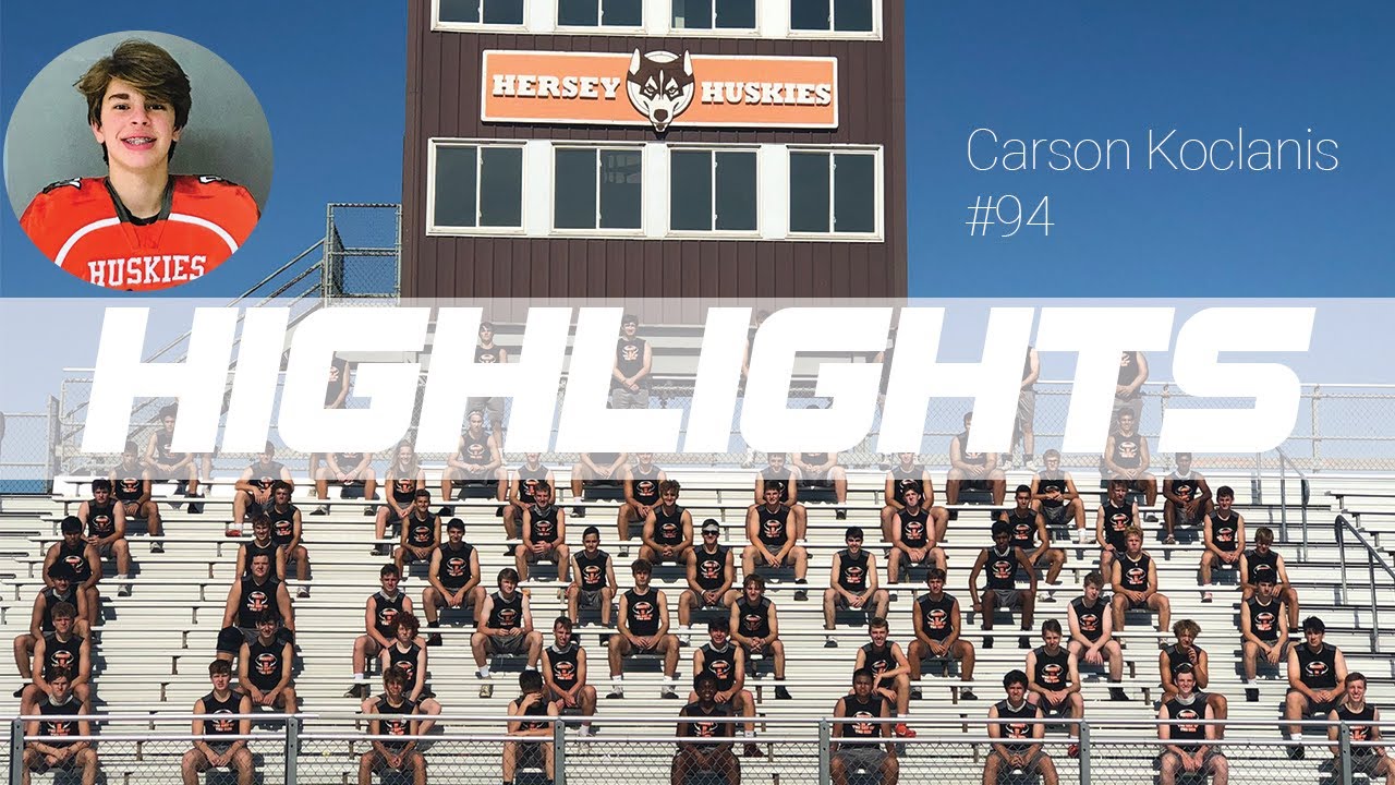 Carson Koclanis John Hersey High School Football 2021 Game