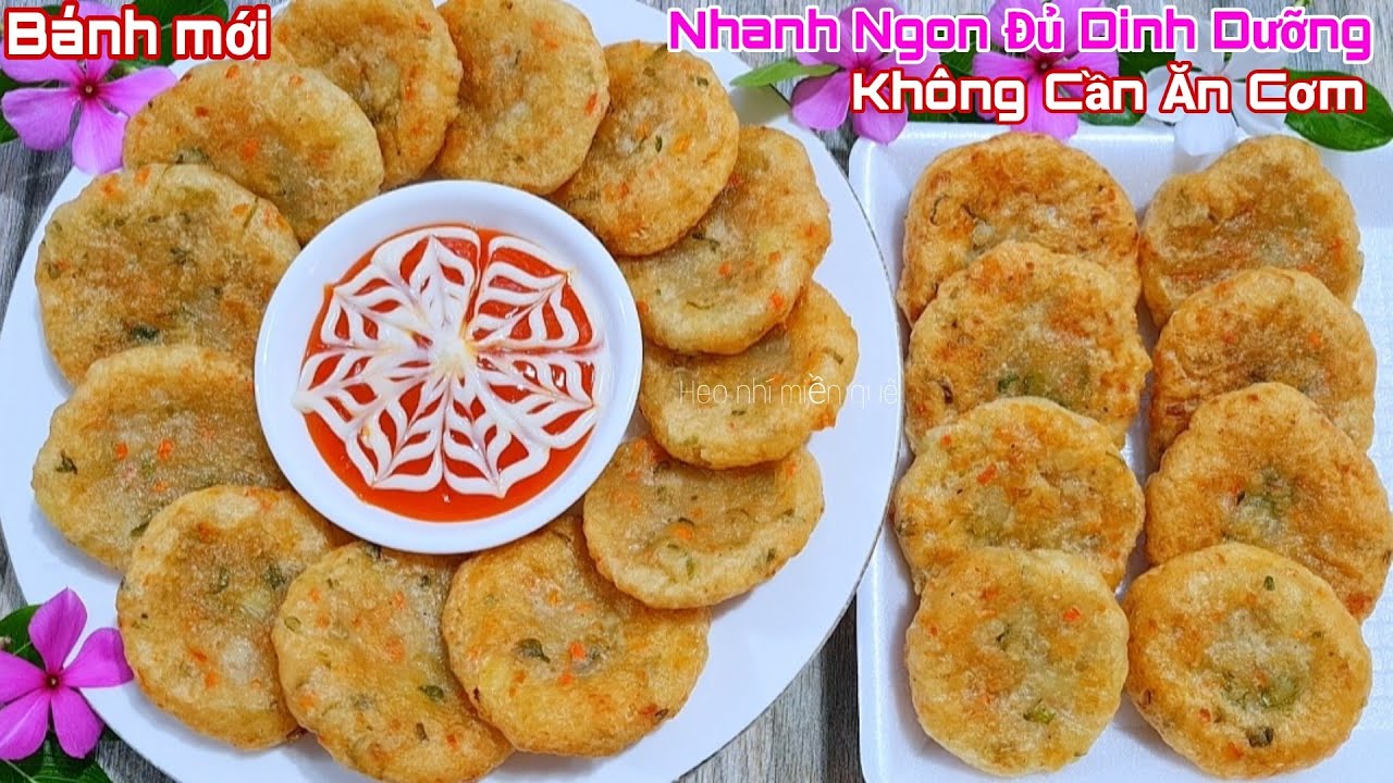 Nếu K Muốn Ăn Cơm Thì Làm Món Bánh Này Vừa Nhanh Vừa Ngon Lại Đủ Đầy Dinh Dưỡng