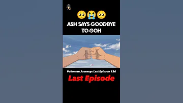 Ash Says Goodbye to Goh | Pokemon Last Episode | #shorts #viral #status #edit #pokemon