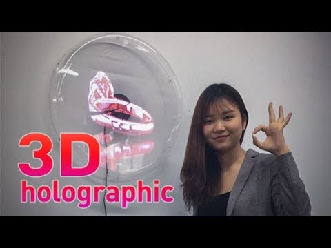 HoloRotor Pro : Projecteur d'hologramme 3D flottants - Hélice holographique