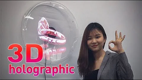 3D holographic fan;software and User manual