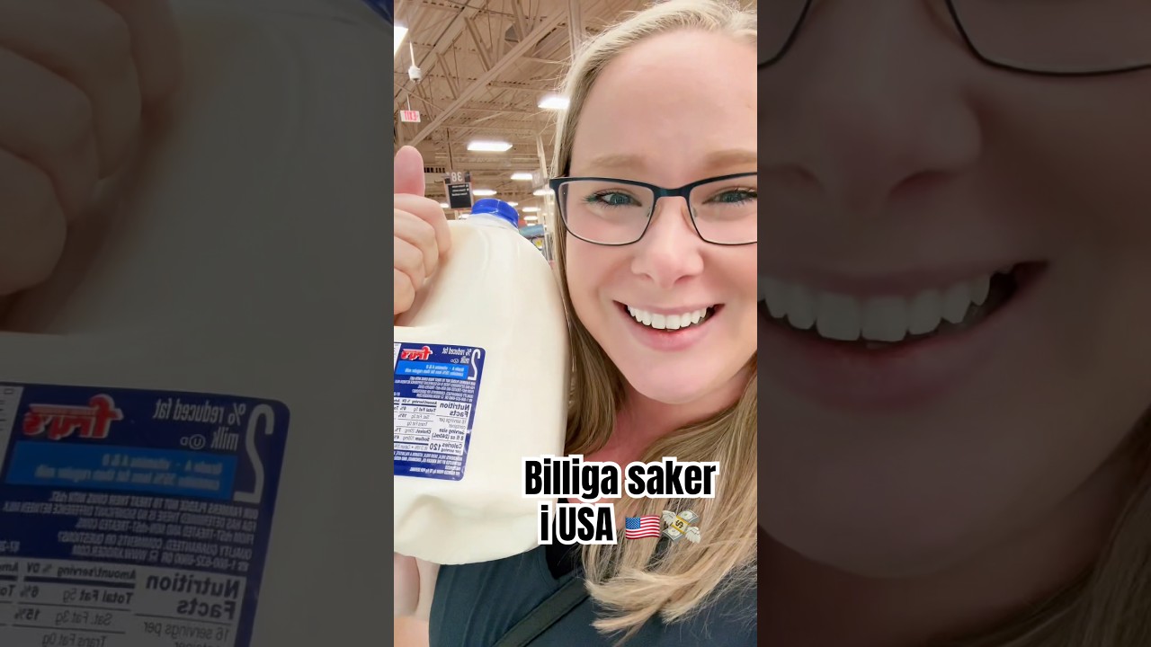 Billiga saker i en amerikansk matbutik 🇺🇸💸