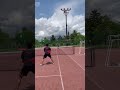 【ソフトテニス】プロの後衛がボレーをしたら??#shorts #ソフトテニス