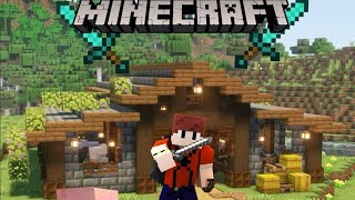 I create barn for animals in Minecraft bedrock 