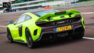 2016 Mclaren 675Lt With V8 Twin-Turbocharged 666Hp Engine Test Drive On Racetrack Hd