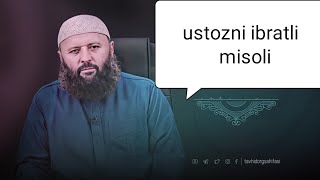 Ajoyib ibratli hayoti misol.. Shayx Sodiq Samarqandiy