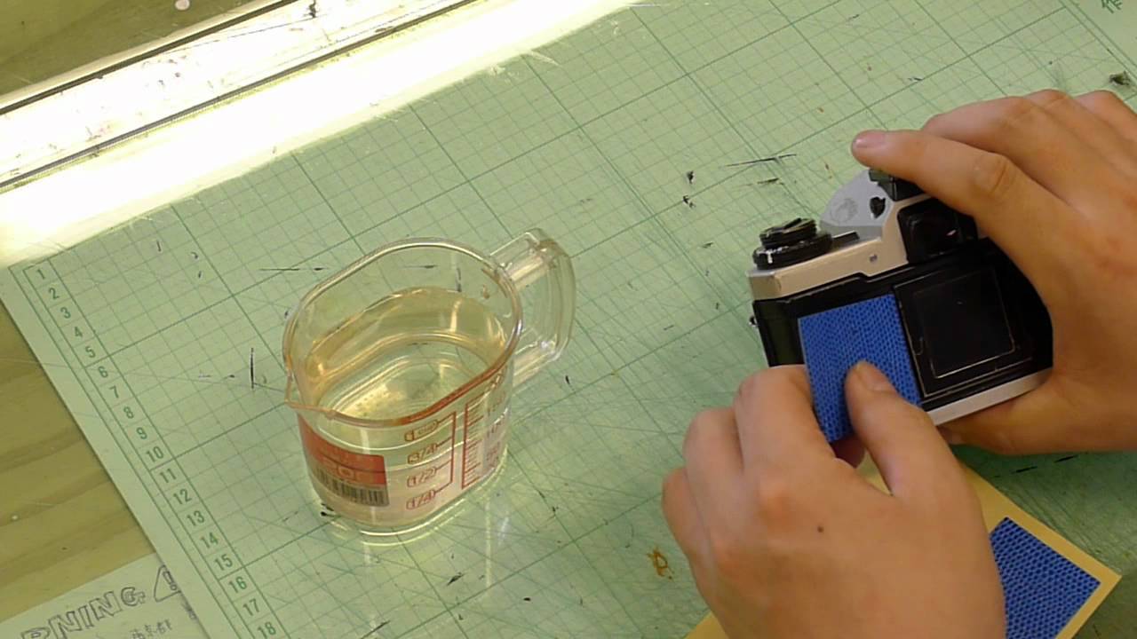 Olympus OM-4 用貼り革キット - Aki-Asahi Custom Camera Coverings