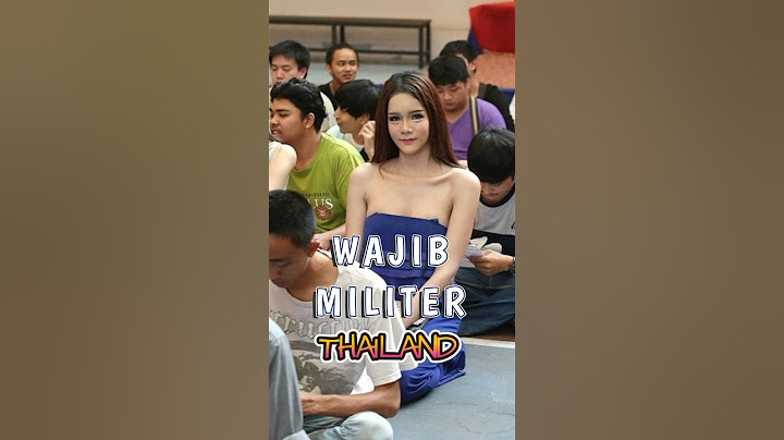 Keunikan pemilihan wajib militer di thailand 😅