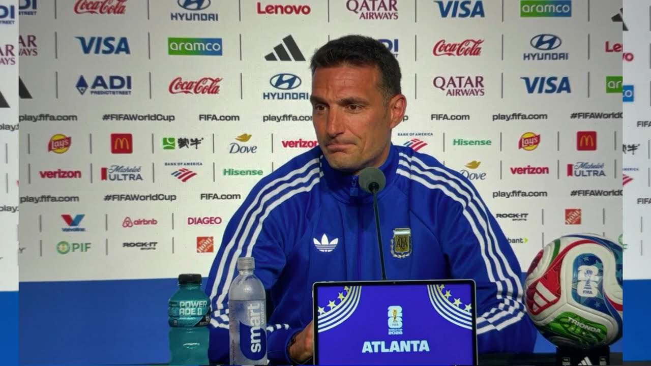 Lionel Scaloni Conferencia de prensa previa al Argentina ante Egipto | Mundial 2026