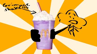 star rod tries the grimace birthday shake