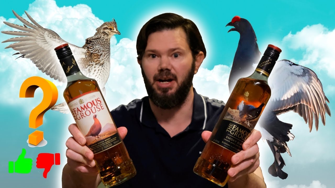 Famous Grouse vs Famous Grouse Smoky Black Blended Scotch Whisky